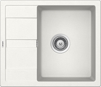 Мойка SCHOCK  Optima 45D  Cristalite 580х500 альпина