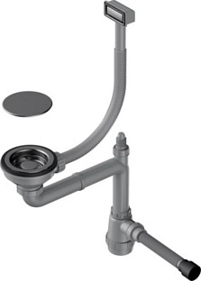 Арматура для одночашевых моек с декоративной накладкой WK-1C-GM(арт.4956474)