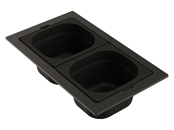 Контейнер Omoikiri DC-04-2-GB графит