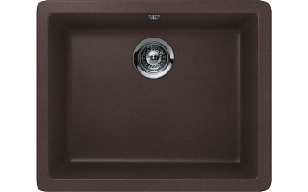 Мойка SCHOCK  Quadro 60 (N-100) Cristalite 550x430 (подстольный монтаж) мокка