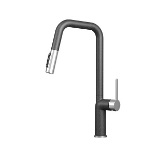 Смеситель GRANULA 9011, ЧЕРНЫЙ